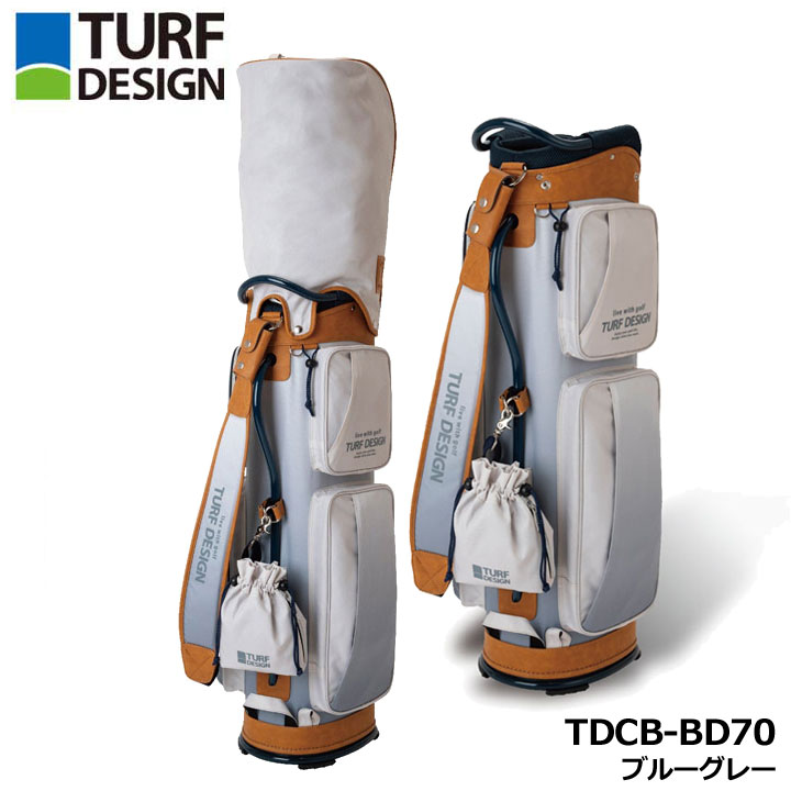 TURF DESIGN キャディバッグ 赤・オレンジ TURF DESIGN キャディバッグ 赤・オレンジ - メルカリ