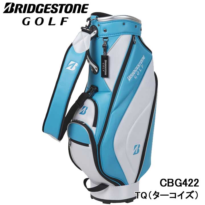 BRIDGESTONE GOLF CBG321 超軽量バッグトリコロール 無料名入れサービス】 軽量アルミフレームモデル(TR（トリコロール