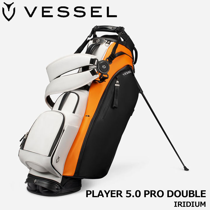 新品未使用 訳あり VESSEL 5.0 Pro 9.5正規品 tuxedo VESSEL 【日本正規品】ベゼル スタンド キャディバッグ Player 5.0 Pro