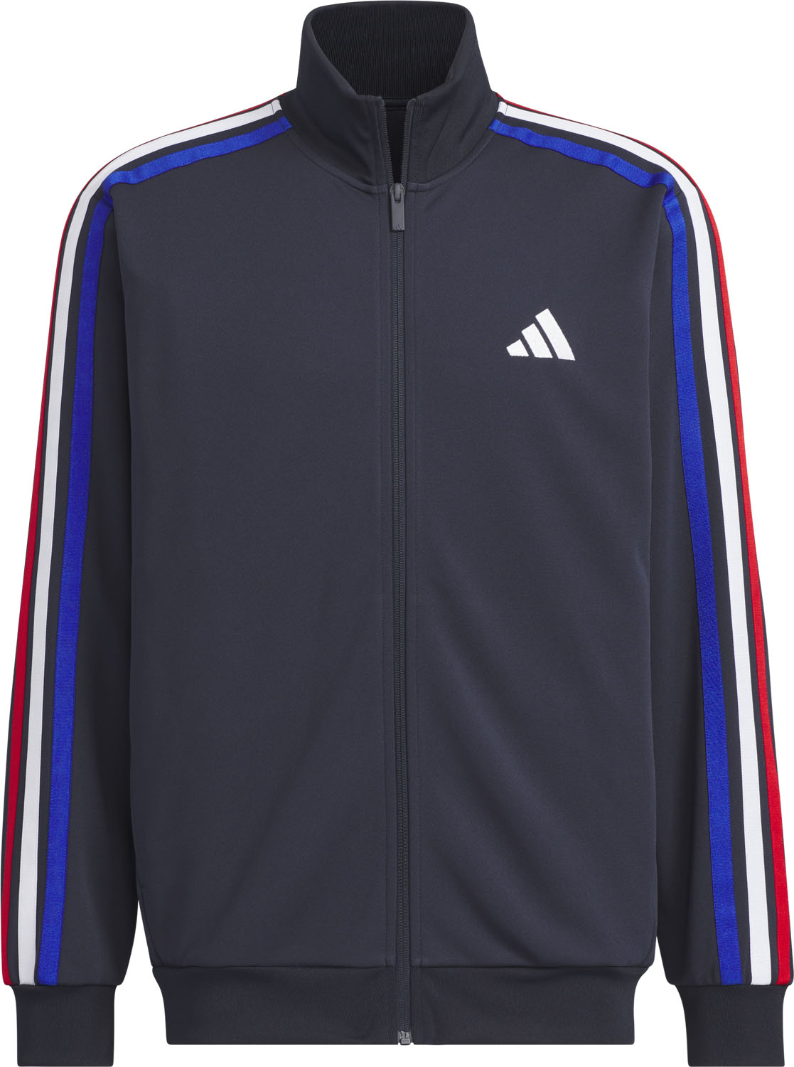 アディダス ダブルジップジャケット ホワイト/グレー adidas ブルゾン ジャンバー Adilenium シーズン 2 オーバー