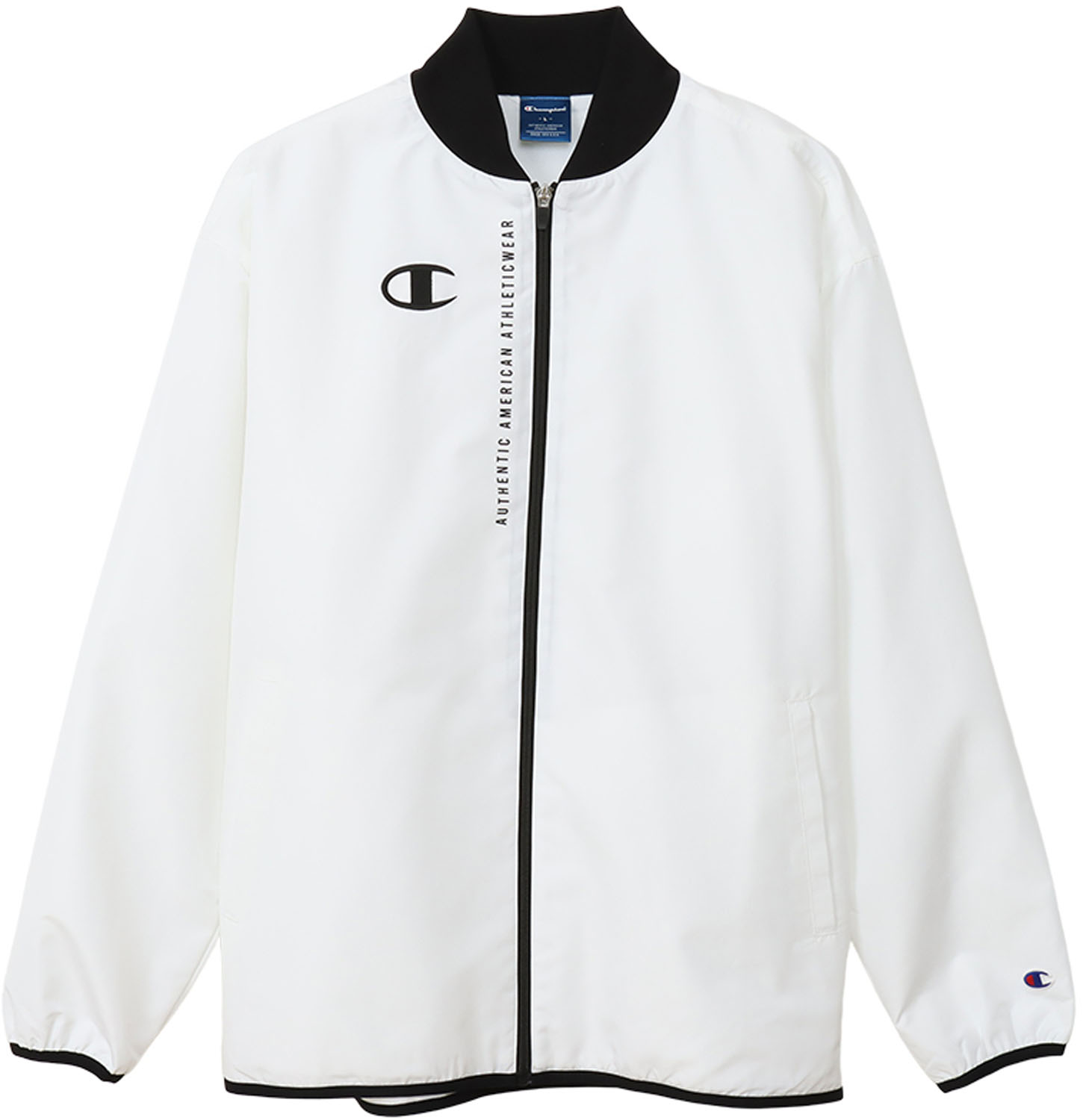 楽天市場】チャンピオン ウィンドブレーカージャケット ホワイト