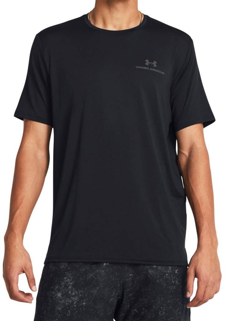 アンダーアーマー UAバニッシュ エナジー ショートスリーブTシャツ Black/Black 1383973 2026ss 15p
