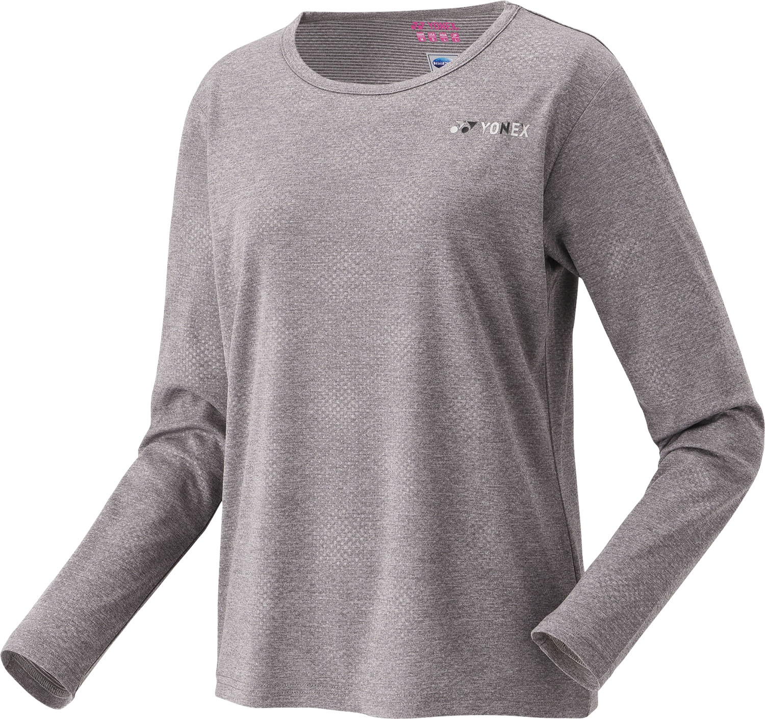 ヨネックス ウィメンズロングスリーブTシャツ グレー 16815 2025fw 21p