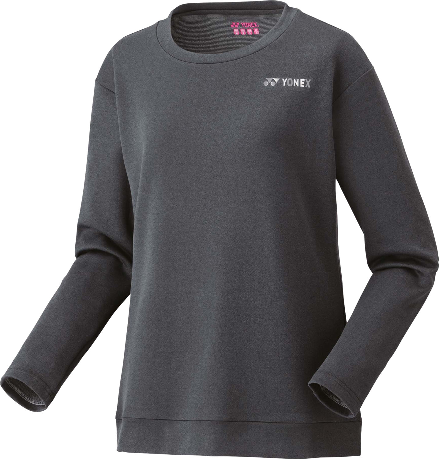 ヨネックス WOMEN ロングスリーブTシャツ チャコール 16821 2025fw 20p
