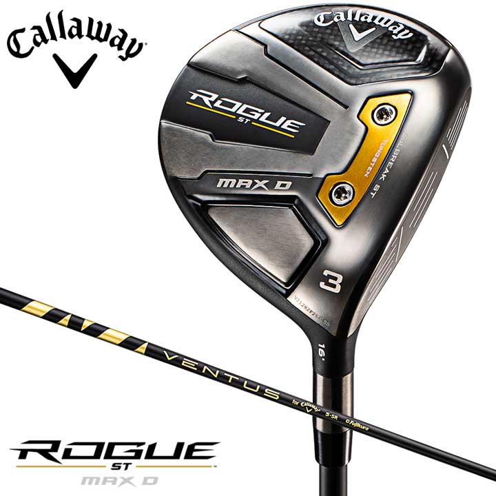 カスタム キャロウェイ ローグST フェアウェイウッド 4 5 for マックス Callaway シャフト装着仕様#Callaway#202239,600円  VENTUS