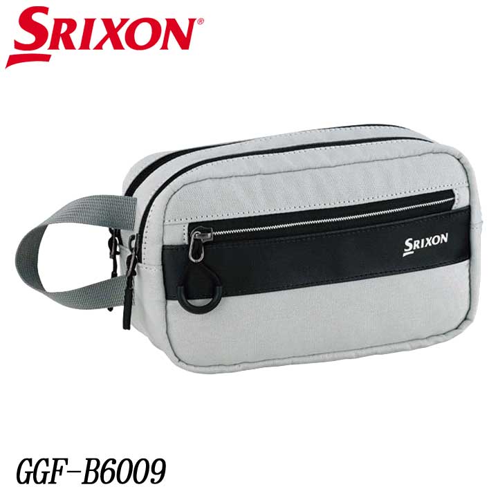 ダンロップ スリクソン GGF-B6009 ダブルポーチ ライトグレー LIGHTGRAY SRIXON DUNLOP 10p