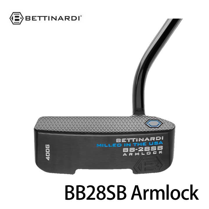 【2024モデル】ベティナルディ BB28SBアームロック パター 39インチ WINN17"グリップ 日本正規品 BETTINARDI 20p｜フルショット店