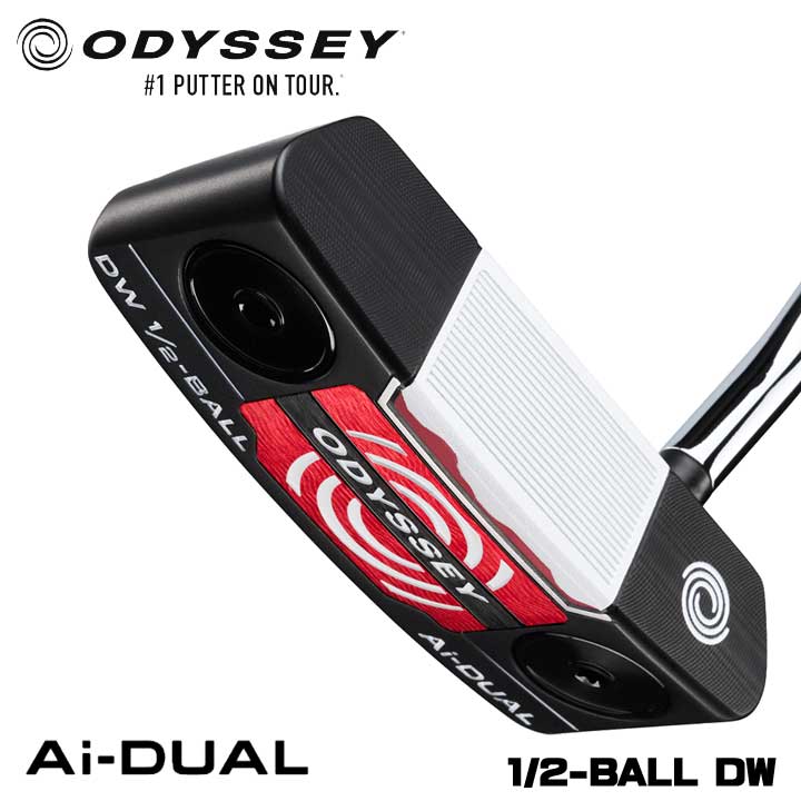 【2026モデル】オデッセイ Ai-DUAL 1/2-BALL DW パター　日本正規品 ODYSSEY ダブルワイド