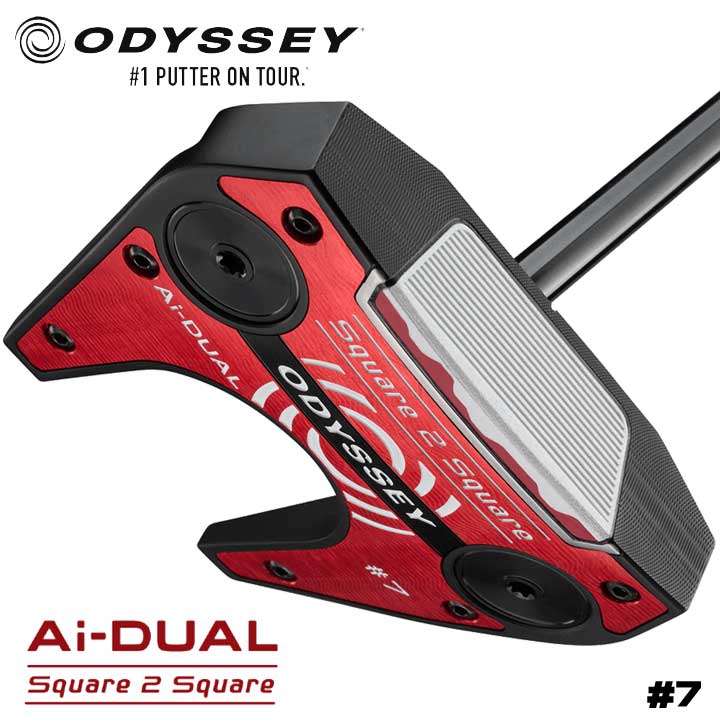 【2026モデル】オデッセイ Ai-DUAL Square 2 Square #7 パター　日本正規品 ODYSSEY Ai-DUAL スクエア 2 スクエア