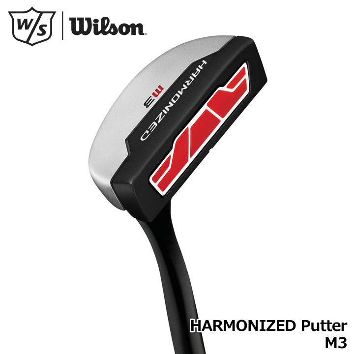 Wilson ウィルソン ゴルフ パター HARMONIZED m5 M5 Wilson Staff Harmonized M5 Golf Putter Mens, Jumbo Grip