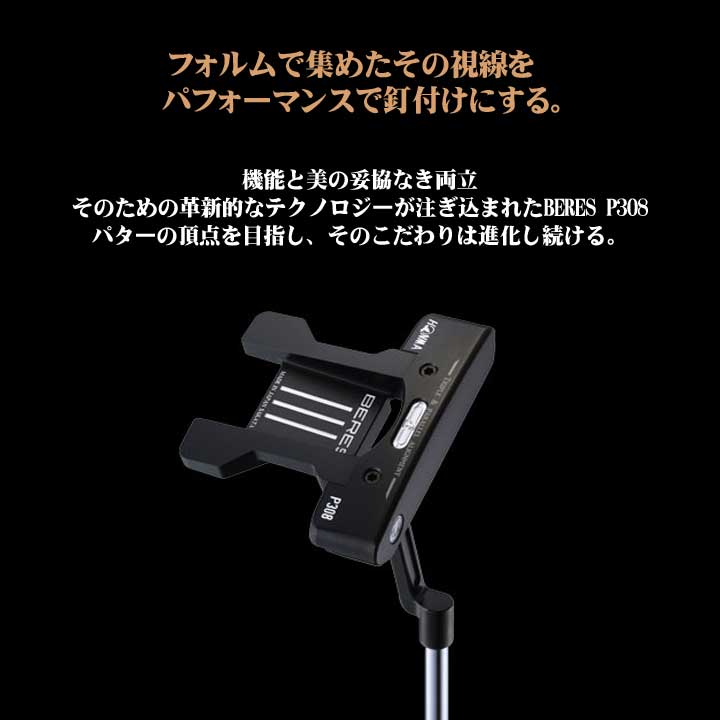 お得】 中古 Aランク フレックスその他 本間ゴルフ BERES P-308 黒IP