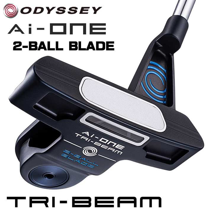 ODYSSEY オデッセイ Ai-ONE トライビーム ダブルワイド パター ODYSSEY AI-ONE MILLED TRI-BEAM DOUBLE WIDE Tパター オデッセイ AI