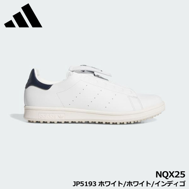 新品 アディダス スタンスミスゴルフ 希少26㎝ 白 タグ付き　スパイクレス アディダス スタンスミス ボア ゴルフ NQX25 メンズ レディース