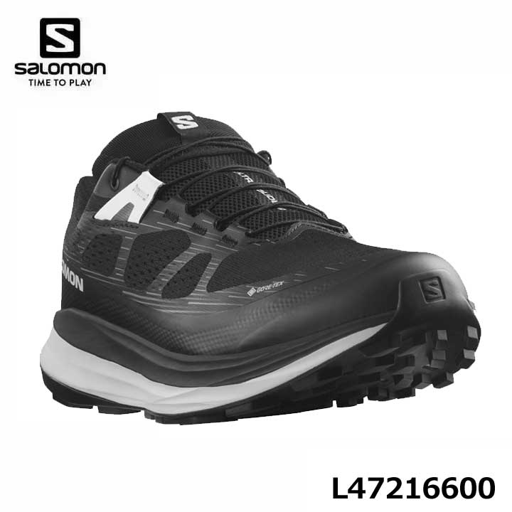 SALOMON GORE-TEX ブラック マウンテンパーカー Salomon GORE-TEXブラック マウンテンパーカー