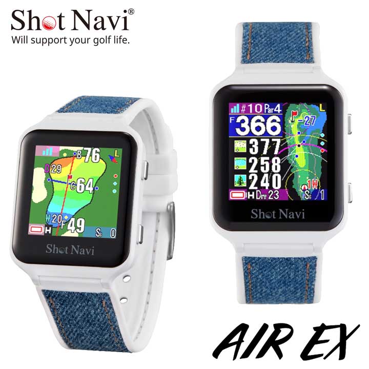 楽天市場】ショットナビ ゴルフ AIR EX ショットナビ エア イー