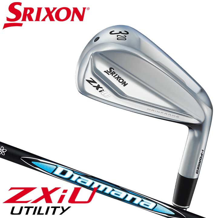【2024モデル】ダンロップ スリクソン ZXiU ユーティリティアイアン　シャフト：Diamana ZXi for HYBRID カーボン DUNLOP SRIXON