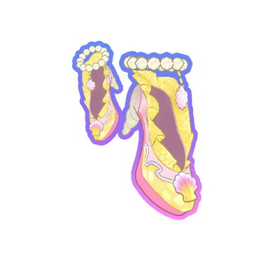 ワッチャプリマジ P-401 スプラッシュマーメイドイエローシューズ UR画像