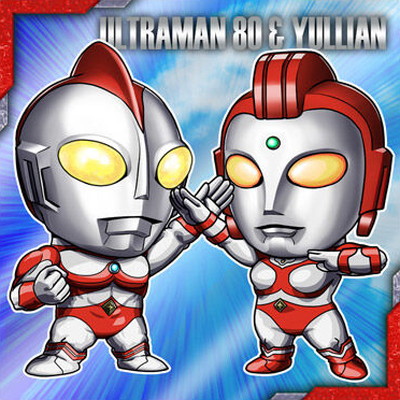 IV-NO.21 ウルトラマン80＆ユリアン N ウルトラマンシールウエハース vol.4画像