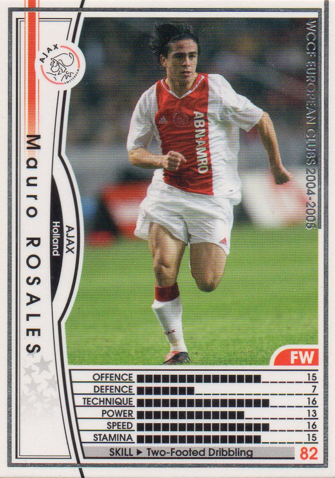 楽天市場】WCCF 04-05 アヤックス 白 070 ハテム・トラベルシ : フル