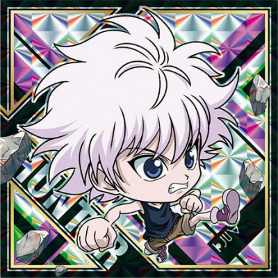 HH4-18 キルア SR にふぉるめーしょん HUNTER×HUNTER シール×ウエハースvol.4画像