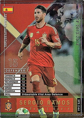 楽天市場】WCCF 12-13 WCB4 セルヒオ・ラモス : フルアヘッド