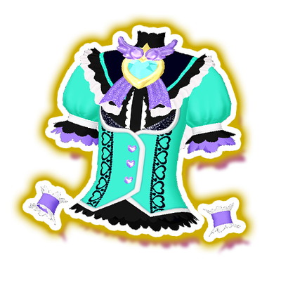 楽天市場 プリパラ ドリチケ ドリームシアター神2弾 ハートジュエルベイビーコーデ R フルアヘッド