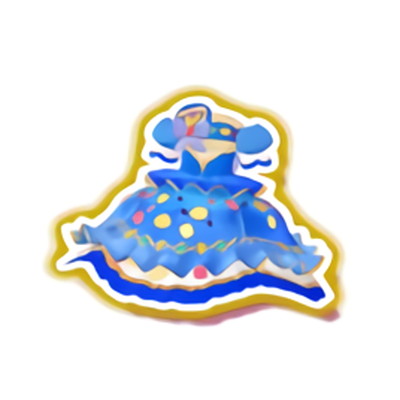 プリパラ R10-004 ゴージャスVIPサファイアワンピ PR画像