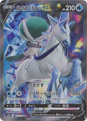 ポケモンカード　こくばバドレックスV SR　れんげきウーラオスV SR　2枚 Amazon.co.jp: ポケモンカード s8b ハイクラスパック VMAX