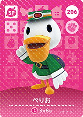 Nintendoどうぶつの森amiiboカード36枚キャラぱふぇしずえさんあり！ あつ森】しずえ(キャラぱふぇ)のamiiboカード効果と購入方法