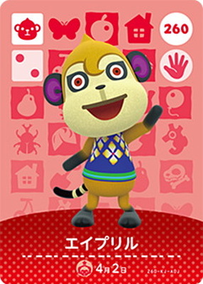 楽天市場】どうぶつの森amiiboカード CP しずえ【キャラぱふぇ限定