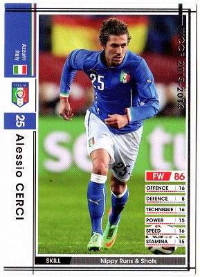 WCCF アンドレア・マッツァンティーニ　ロケテ 楽天市場】【ロケテ版】WCCF 01-02P65 アンドレア・マッツァンティーニ