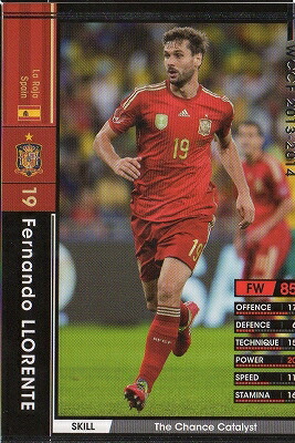 楽天市場 Wccf 13 14 3 スペイン代表 フェルナンド ジョレンテ フルアヘッド