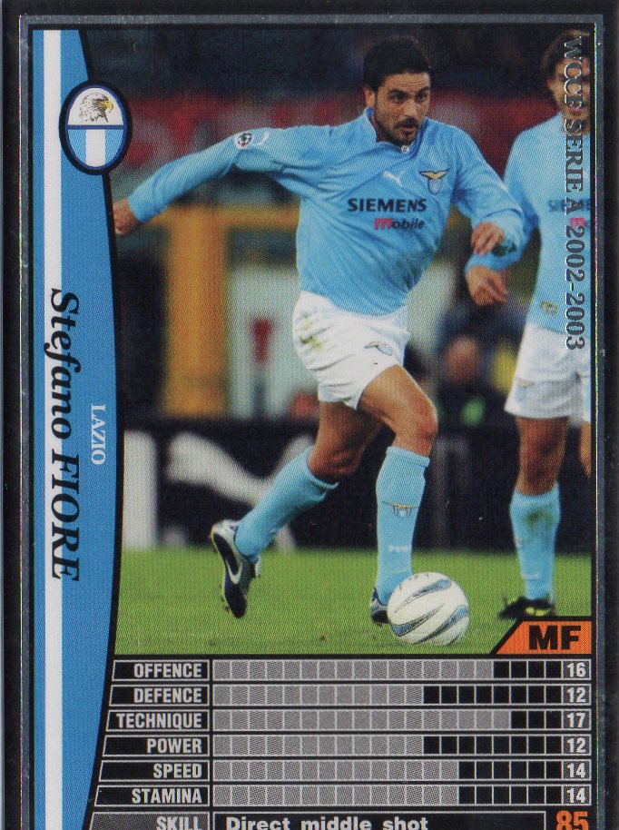 楽天市場】WCCF 01-02 ラツィオ 黒 121 ステファノ・フィオーレ : フル