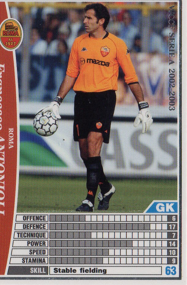 楽天市場】WCCF 04-05 ASローマ 白 167 クリスティアン・パヌッチ