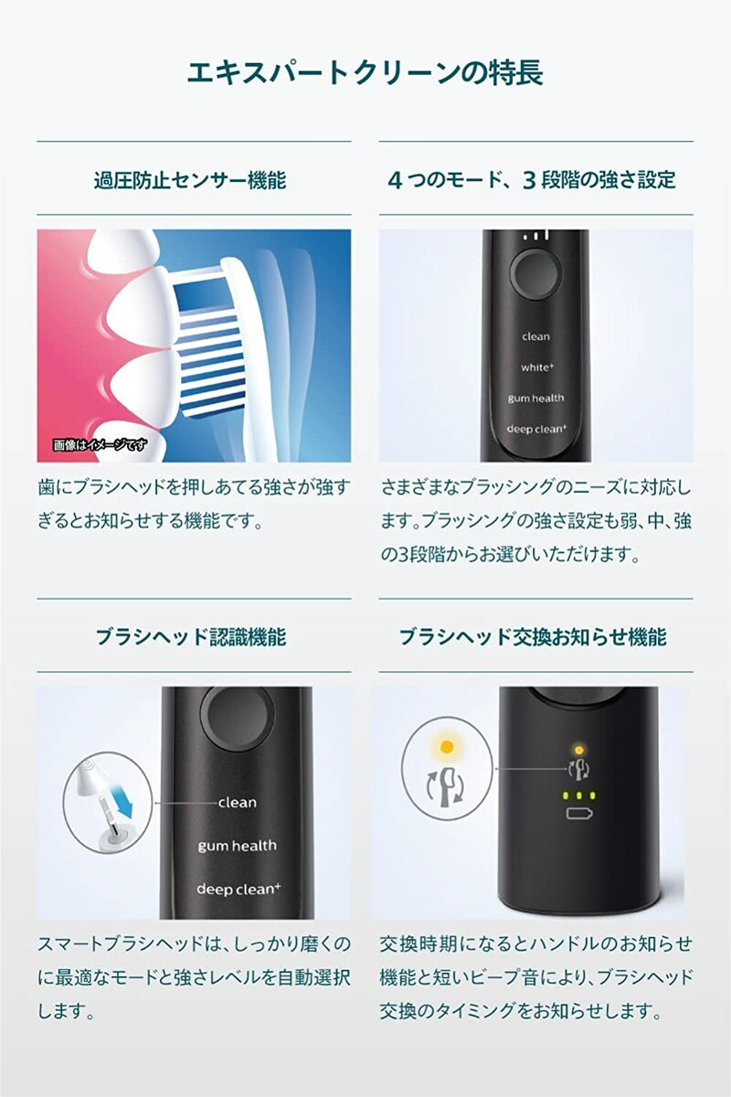 フィリップス ソニッケアー エキスパートクリーン 12 充電式電動