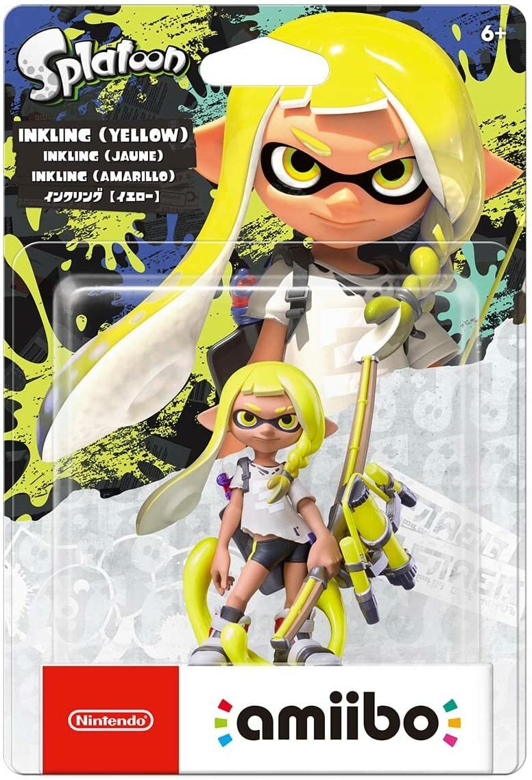 楽天市場】【即納 新品】amiibo インクリング【イエロー】(スプラ
