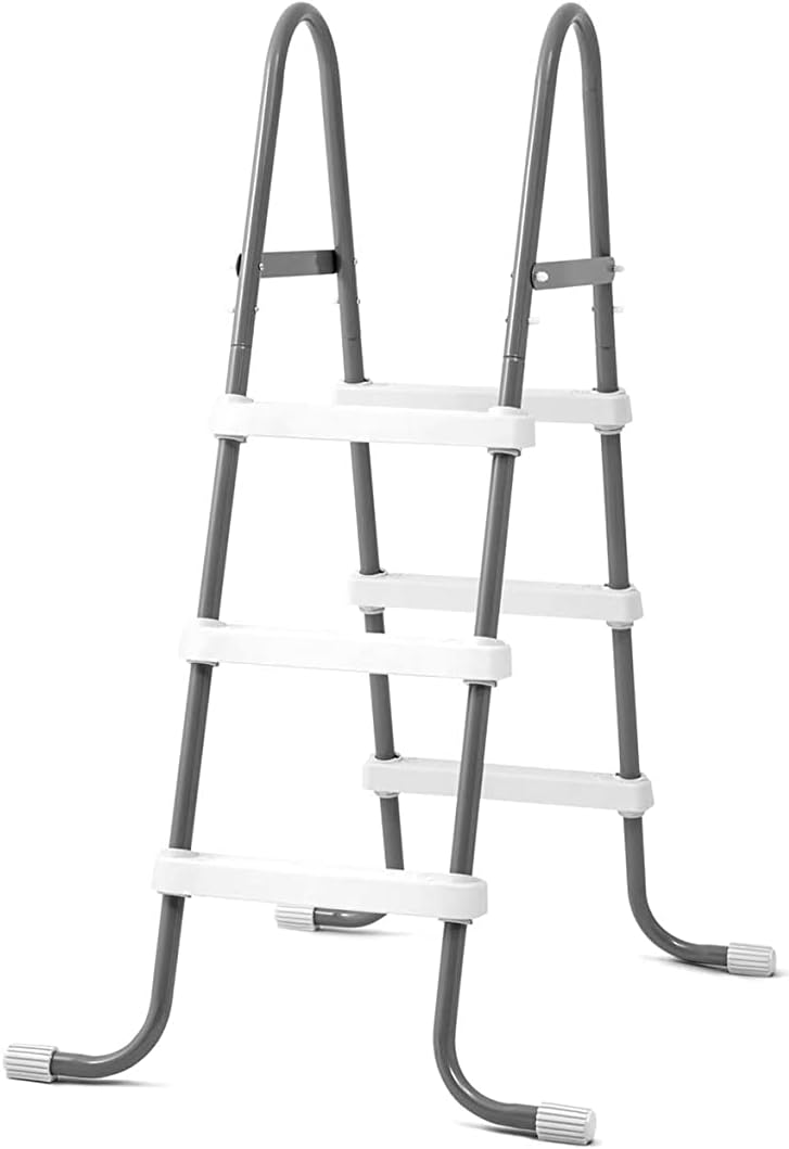 INTEX インテックス ラダー 高さ91cm まで 3段　はしご 階段 プールはしご 大型プール フレームプール イ―ジーセットプール 家庭用プール ビニールプール 28064