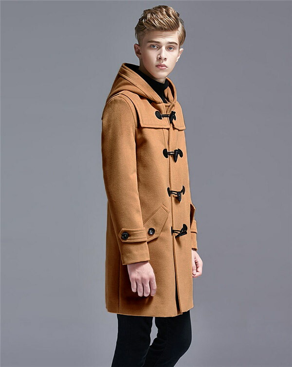 通学 グレー コート ファッション 男性 コート 学生 冬コート シンプルdc0l6l6n1 フルグレースダッフルコート ショート丈 ショート丈 コート アウター フード付き トップス グレー メンズ ダッフルコート カジュアル 軽い 無地 学生 キャメル メルトン 通勤 ウール混