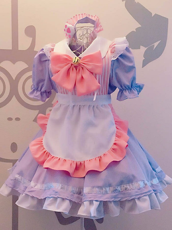 メイド服 コスプレ衣装 メイド アリス風 コスプレ ハロウィン フリル レディース コス ワンピース ヘアバンド エプロン 可愛い 鈴 スウィート風 Lolita ハイウエスト La177n1n1g5 Movilesgarcia Com