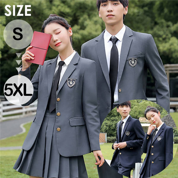 楽天市場】スクールブレザー （単品） ジャケット 卒業式 スーツ 女の子 韓国 制服 スカートスーツ ギフト 入学式 男の子 大きいサイズ 中学生  高校生 女子高生 学生服 ズボン追加可 スカート追加可 上下セット キッズ 制服 小さいサイズ 子供服 スクール服 フォーマル XS ...