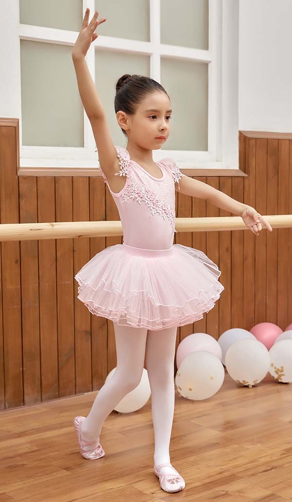 信用 バレエ レオタード 子供 バレエレオタード キッズ ダンス衣装 ワンピース 女の子 ジュニア 練習着 演出用 子供ダンス衣装 バレエ形体服 バレエダンス 連体 ダンス服 発表会 Qdtek Vn