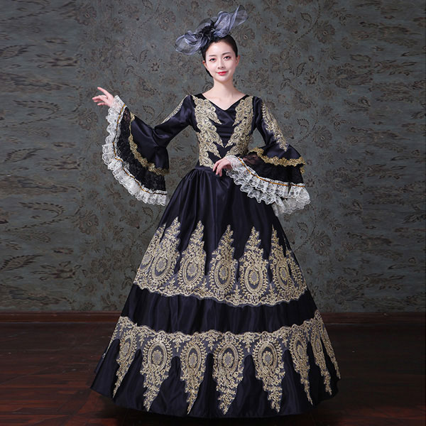 ロング丈 ゴールド刺繍が豪華お姫様ドレス 演奏会 舞台衣装 ブラックドレス中世貴族風 ドレス 舞台服 貴族 演劇 宮廷服ドレス カラードレス ステージ衣装 プリンセスライン 襟袖付 D9275f0c6kc 返品不可 他の商品と同梱不可 フルグレースブラックドレス オペラ ロング丈 ゴールド刺繍が豪華お姫様ドレス 演奏会 舞台衣装 ブラックドレス中世貴族風 ドレス 舞台服 貴族 演劇 宮廷服ドレス カラードレス ステージ衣装 プリンセスライン 襟袖付 D9275f0c6kc 返品不可 他の商品と同梱不可 フルグレースブラックドレス オペラ