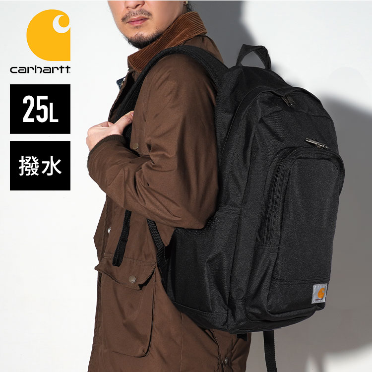 Carhartt 黒 リュック Carhartt 【並行輸入品】 カーハート リュック 大容量 バック