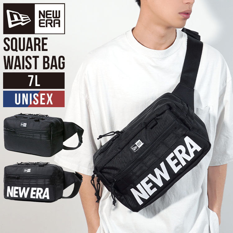 Bristol ボディバッグ 黒　ニューエラNEW ERA スリングボディバッグ 12L ブラックレザー | ニューエラ