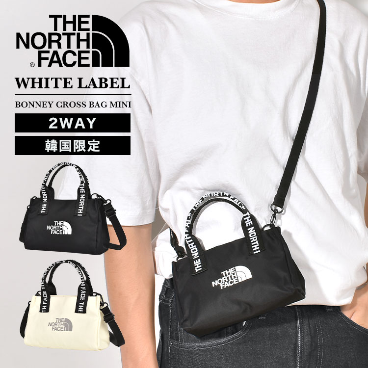 新品未使用　ノースフェイス　ショルダーバッグブラック　韓国限定　ホワイトレーベル 楽天市場】ノースフェイス ショルダーバッグ 小さめ レディース