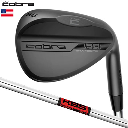 Cobraウェッジ 58° SV ブラック　v vソール COBRA（ゴルフ） コブラ（Cobra）（メンズ）スネークバイト
