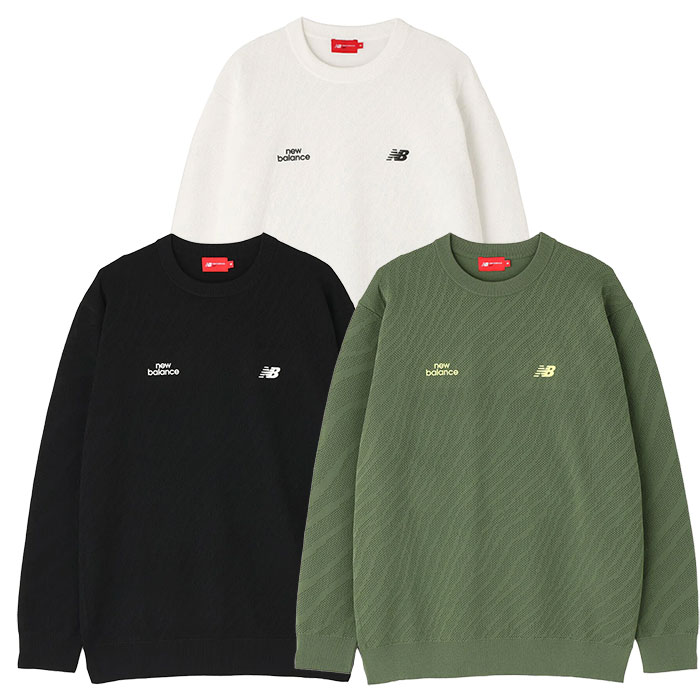 ニューバランス トーナルゼブラ柄 メッシュ ニット プルオーバー 012-6170002 メンズ new balance 2026春夏モデル 日本正規品｜JYPER&rsquo;S Staff Store 8,301円