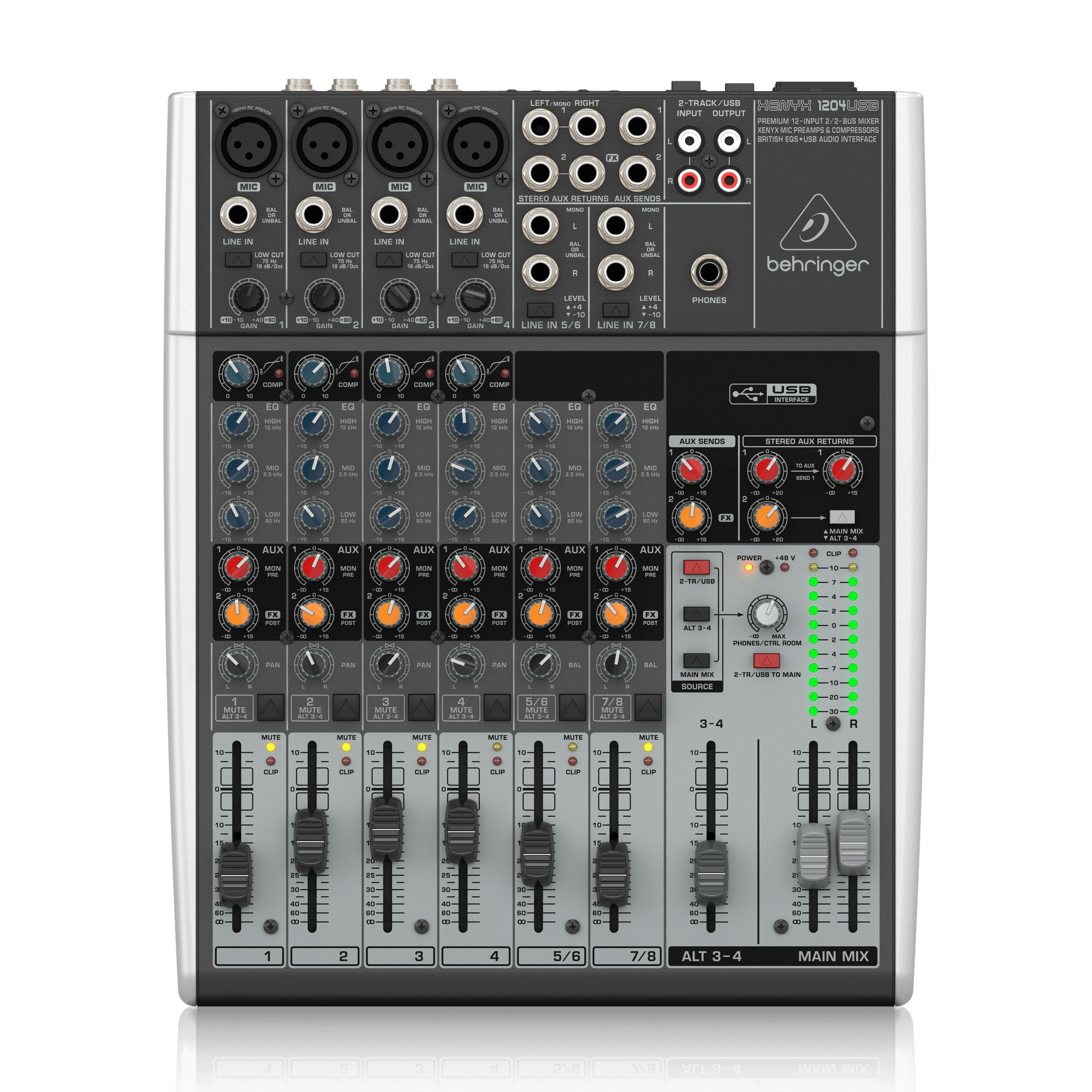 Amazon.com: Behringer XENYX 1002FX Premium 10-Input 2-Bus