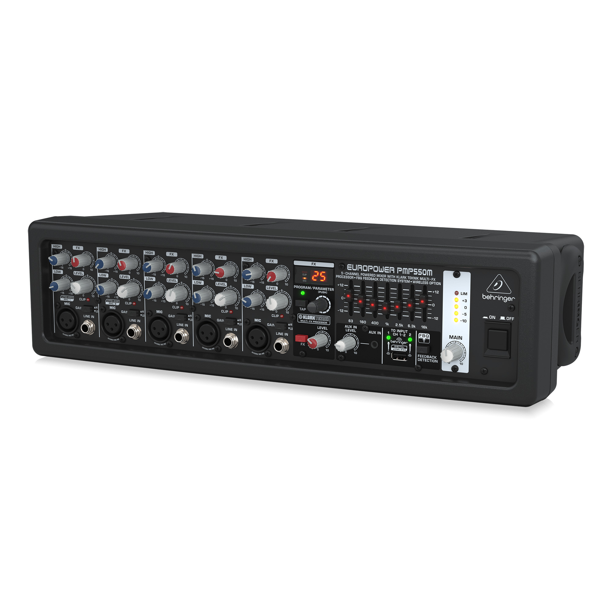 楽天市場】BEHRINGER PMP500MP3 EUROPOWER パワードミキサー