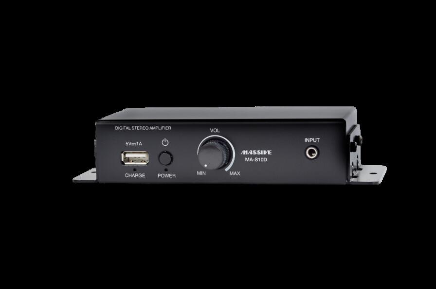 MASSIVE MA-S10D ステレオパワーアンプ | オースミ電機 店舗 放送 BGM